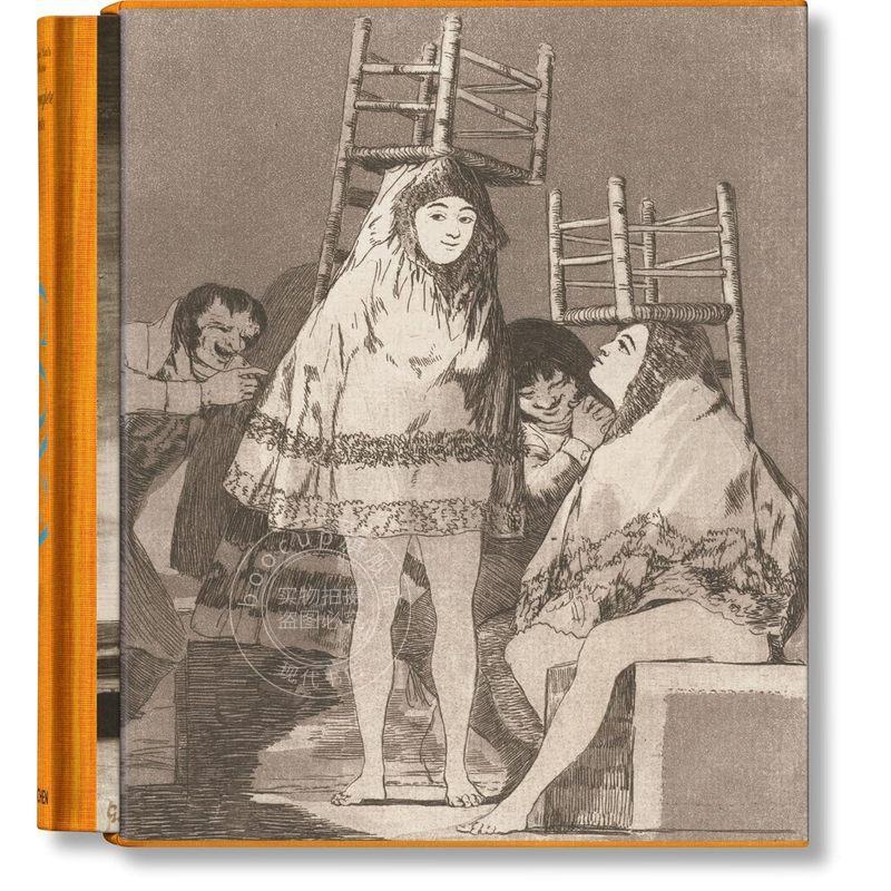 戈雅版画作品全集 艺术画册画集 蚀刻画石版画 TASCHEN出版社 多语言 原版进口 Goya. The Complete Prints 精装