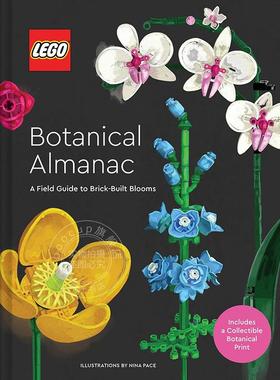 乐高植物年鉴：花卉拼搭指南 英文原版 LEGO Botanical Almanac: A Field Guide to Brick-Built Blooms