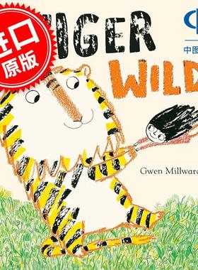 野生老虎 儿童绘本故事书 Gwen Millward 英文原版 tiger wild 3-7岁