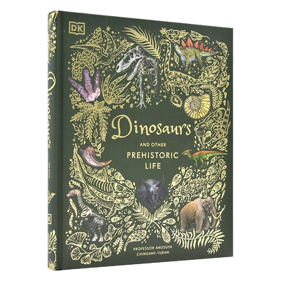 现货 恐龙和其他史前生物 DK出版社 英文原版 Dinosaurs and other Prehistoric Life 古代物种化石科普指南 儿童英语百科全书