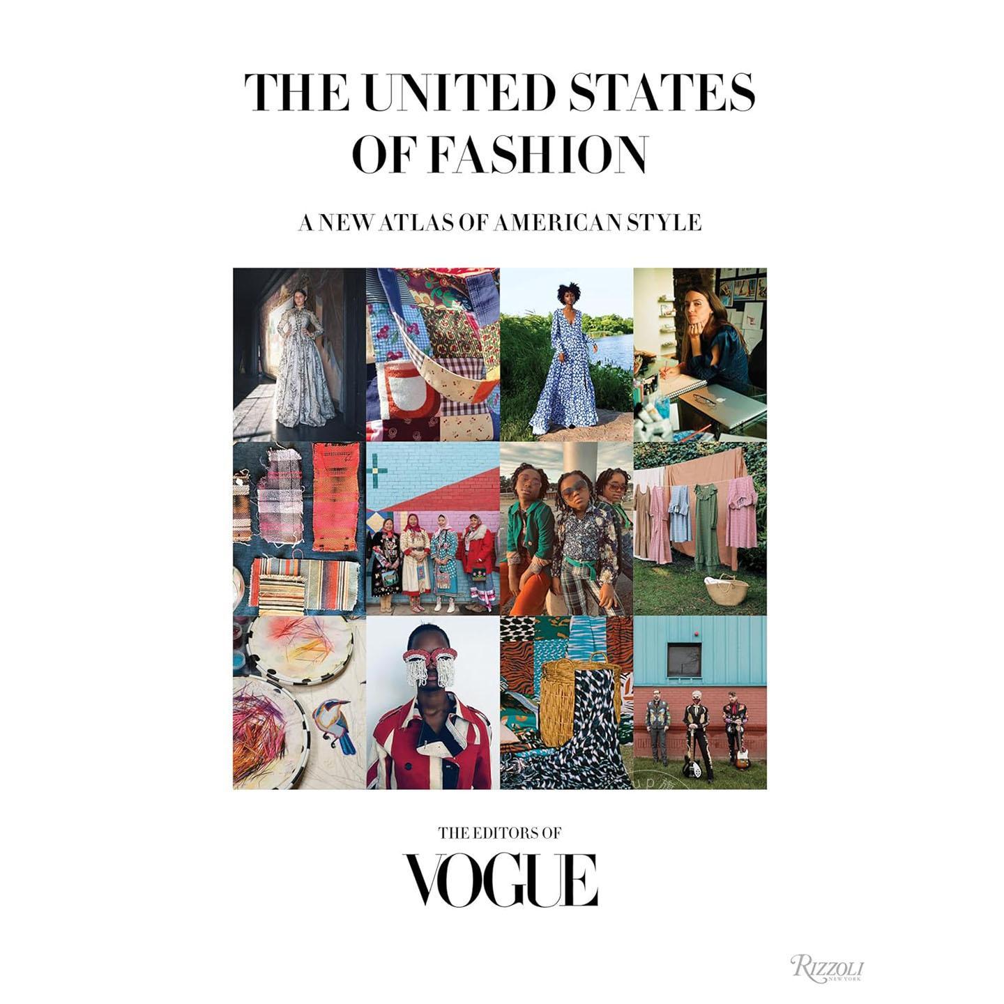 时尚美国：美国风格新图鉴 服装设计进化史 VOGUE编辑 Rizzoli出版 英文原版 The United States of Fashion: A New Atlas of Amer
