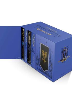 现货 哈利·波特拉文克劳学院版精装套装 英文原版 Harry Potter Ravenclaw House Editions Hardback Box Set 哈利波特 HP