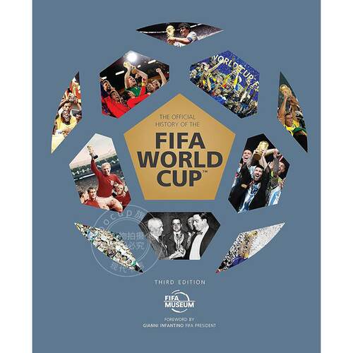 现货 国际足联世界杯官方历史 艺术画集 英文原版 Official History of the FIFA World Cup