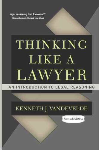 预售 按需印刷 Thinking Like a Lawyer