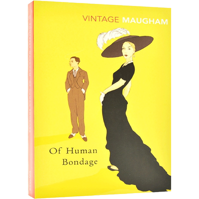 人生的枷锁 英国作家毛姆代表作 人性的枷锁 英文原版 英文版 Of Human Bondage 长篇小说 半自传体小说 青少年课外阅读