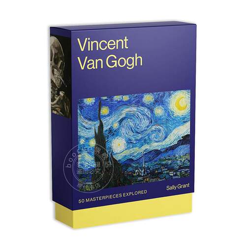 梵高：50幅杰作探秘 艺术卡牌 Thames & Hudson出版社 英文原版 Vincent van Gogh: 50 Masterpieces Explored
