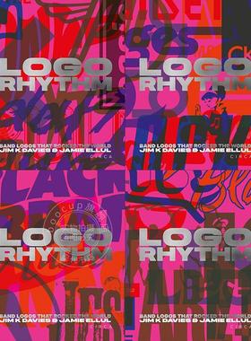 标志节奏：震撼世界的乐队标志 英文原版 艺术画册 Logo Rhythm: Band Logos that Rocked the World