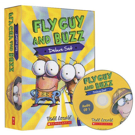 现货 Fly Guy And Buzz苍蝇小子（15册）附CD  全彩英语初级简单有趣的桥梁读物