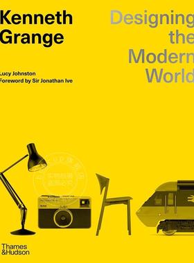 肯尼思?格兰奇：设计现代世界 平面设计 艺术画集 Thames & Hudson出版社 英文原版 KENNETH GRANGE: DESIGNING THE MODERN WORLD