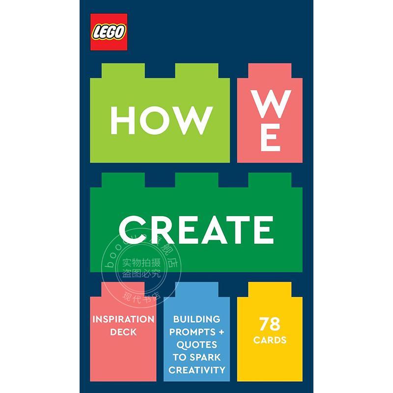 现货 乐高创意之道卡片包 乐高周边书 英文原版 LEGO How We Create Inspiration Deck