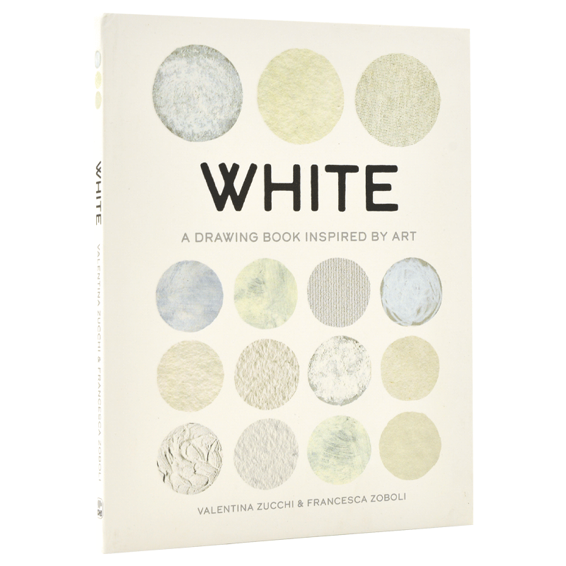 白色:图画启发艺术 英文原版 White : A Drawing Book Inspired by Art 瓦伦蒂娜·祖奇 艺术色彩画集 画册