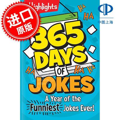 Highlights 365天的笑话：史上有趣的笑话年！ 儿童读物 英文原版 365 Days of Jokes: A Year of the Funniest Jokes Ever! 6-9岁