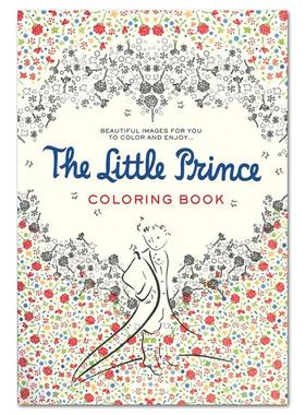 小王子涂色书 英文原版 The Little Prince Coloring Book: Beautiful Images for You to Color and Enjoy