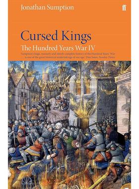 现货 百年战争·第四卷 被诅咒的国王 英法百年战争 社科历史 英文原版 The Hundred Years War 4: Cursed Kings