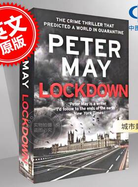 现货 城市封锁 致命病毒 惊悚悬疑小说 英文原版 Lockdown Peter May 彼得·梅 被隔绝的城市 疫情瘟疫下的罪恶与恐慌