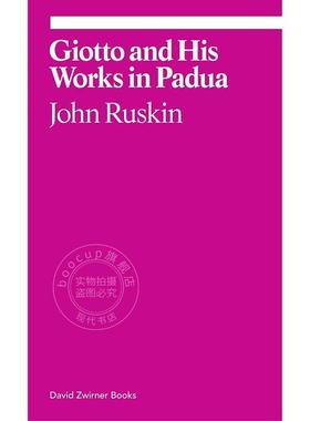 预售 乔托及其在帕多瓦的作品 艺术画册 意大利画家 英文原版 Giotto and His Works in Padua