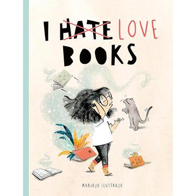 我爱图书 Mariajo Ilustrajo 西班牙插画家 儿童绘本故事书 英文原版 I Love Books 3-6岁