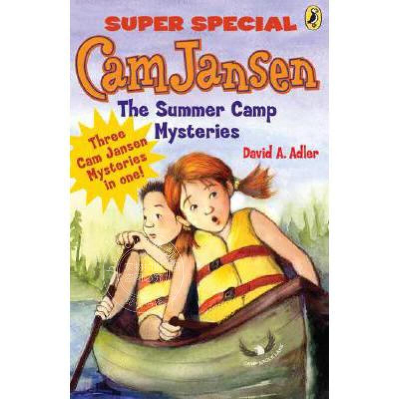 现货 英文原版 Cam Jansen: Cam Jansen 和夏令营之谜:超级特辑 Cam Jansen: Cam Jansen and the Summer Camp Mysteries