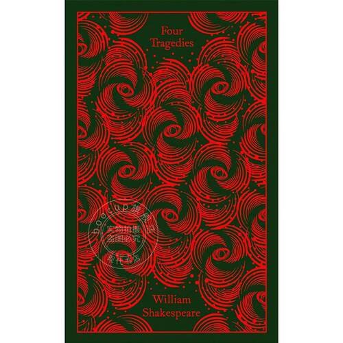 莎士比亚四大悲剧 哈姆雷特 奥赛罗 李尔王 麦克白 企鹅布纹系列 William Shakespeare 英文原版 Four Tragedies 新书预定