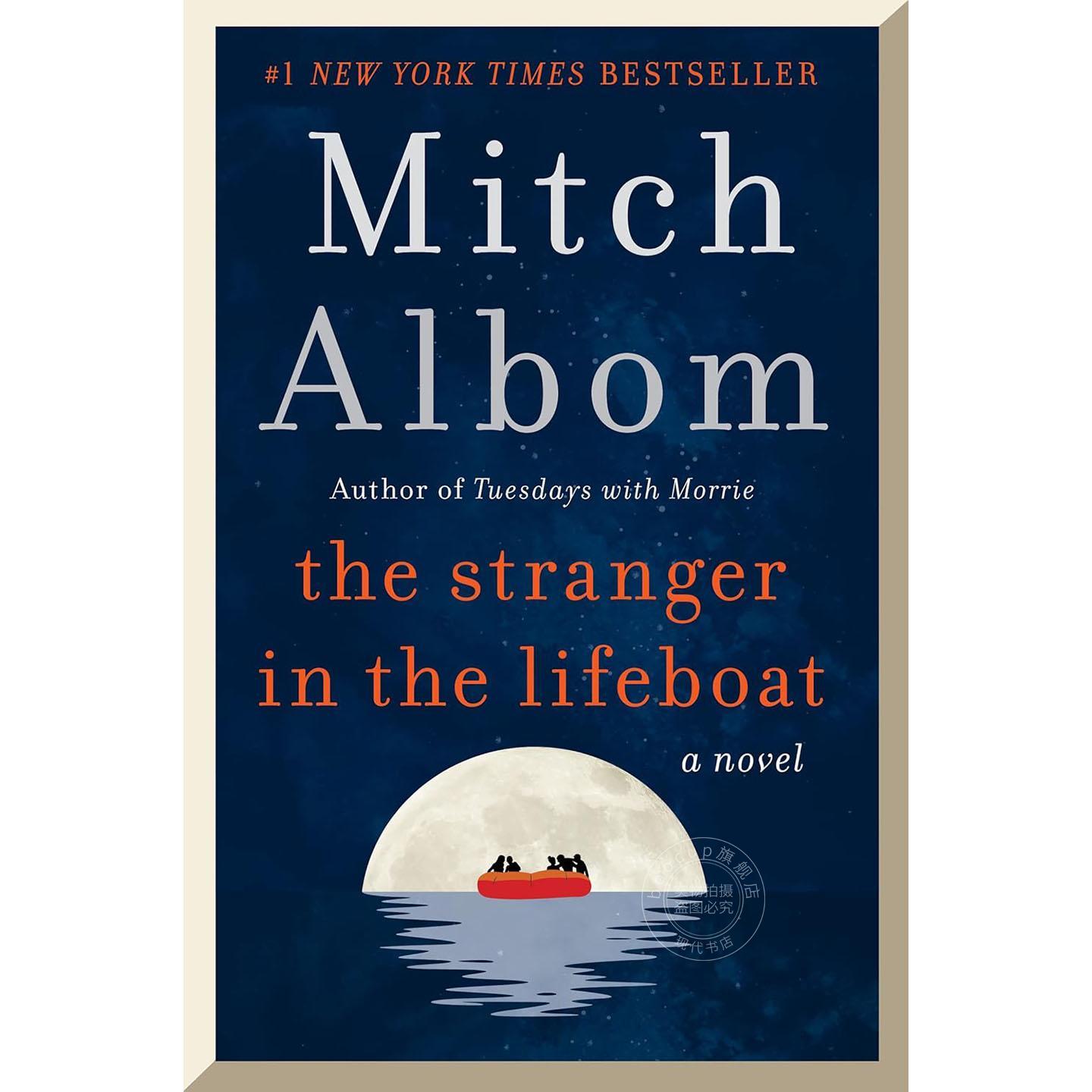 救生艇上的陌生人 英文悬疑小说 Mitch Albom 米奇·阿尔博姆 相约星期二作者 英文原版 The Stranger in the Lifeboat: A Profoun