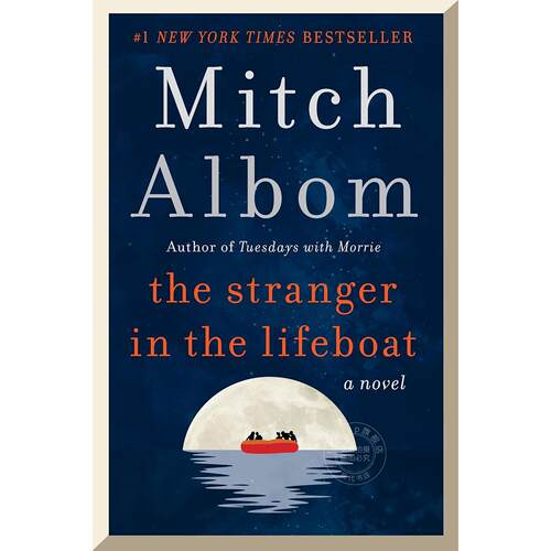 救生艇上的陌生人 英文悬疑小说 Mitch Albom 米奇·阿尔博姆 相约星期二作者 英文原版 The Stranger in the Lifeboat: A Profoun
