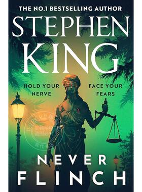 现货 永不退缩 史蒂芬金新书 惊悚悬疑小说 英文原版 Never Flinch