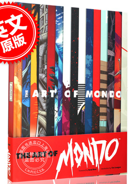 预售 The Art of Mondo Mondo电影海报艺术典藏 画册设定集画集 英文原版 艺术海报设计公司 Mondo出品 中图