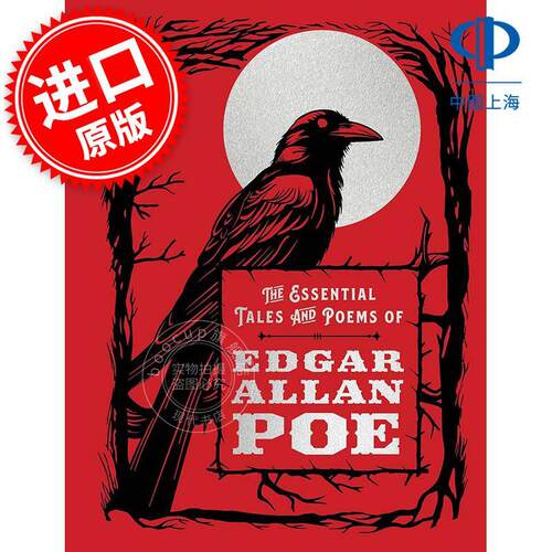 现货 爱伦坡故事和诗歌精选 Chartwell Deluxe Editions 英文原版 The Essential Tales and Poems of Edgar Allan Poe