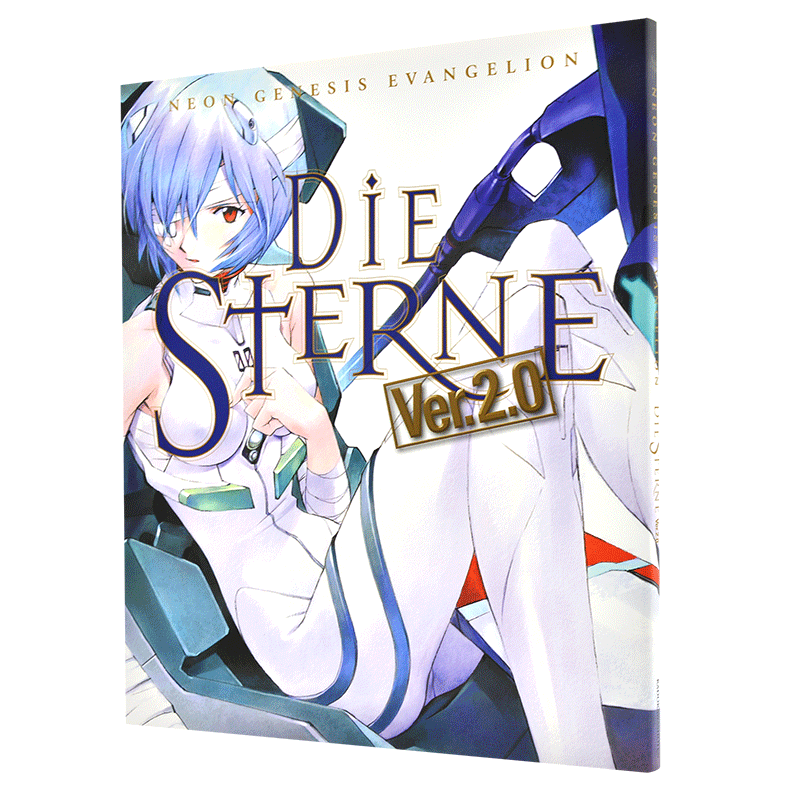 预售 进口日文 DIE STERVE 新世纪福音战士画集 EVA Ver.2.0 绫波丽