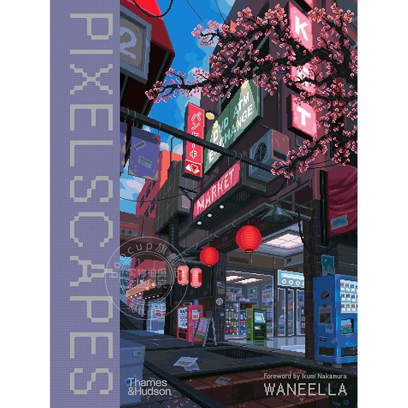 瓦内拉 像素风景 插画艺术画集 Thames & Hudson出版社 英文原版 Waneella: Pixelscapes