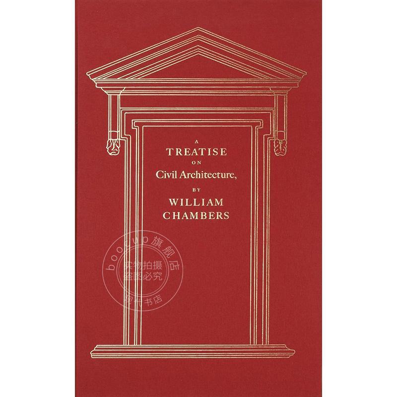 预售 土木建筑论 英文原版 艺术画册 建筑专著A Treatise on Civil Architecture
