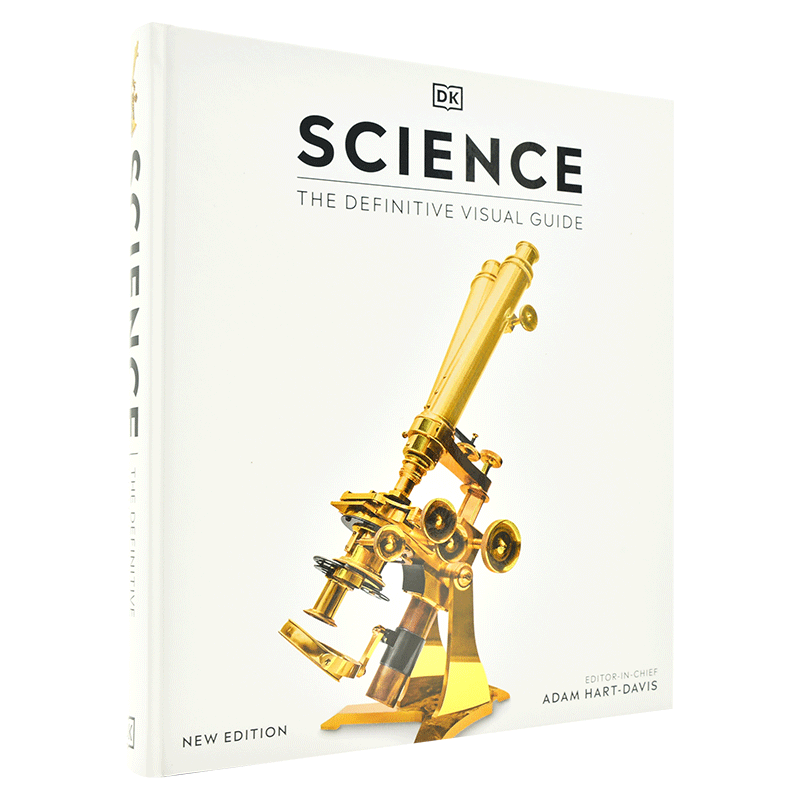 现货 科学百科2021新版 DK百科全书精装 英文原版 Science:The Definitive Visual Guide 科普启蒙