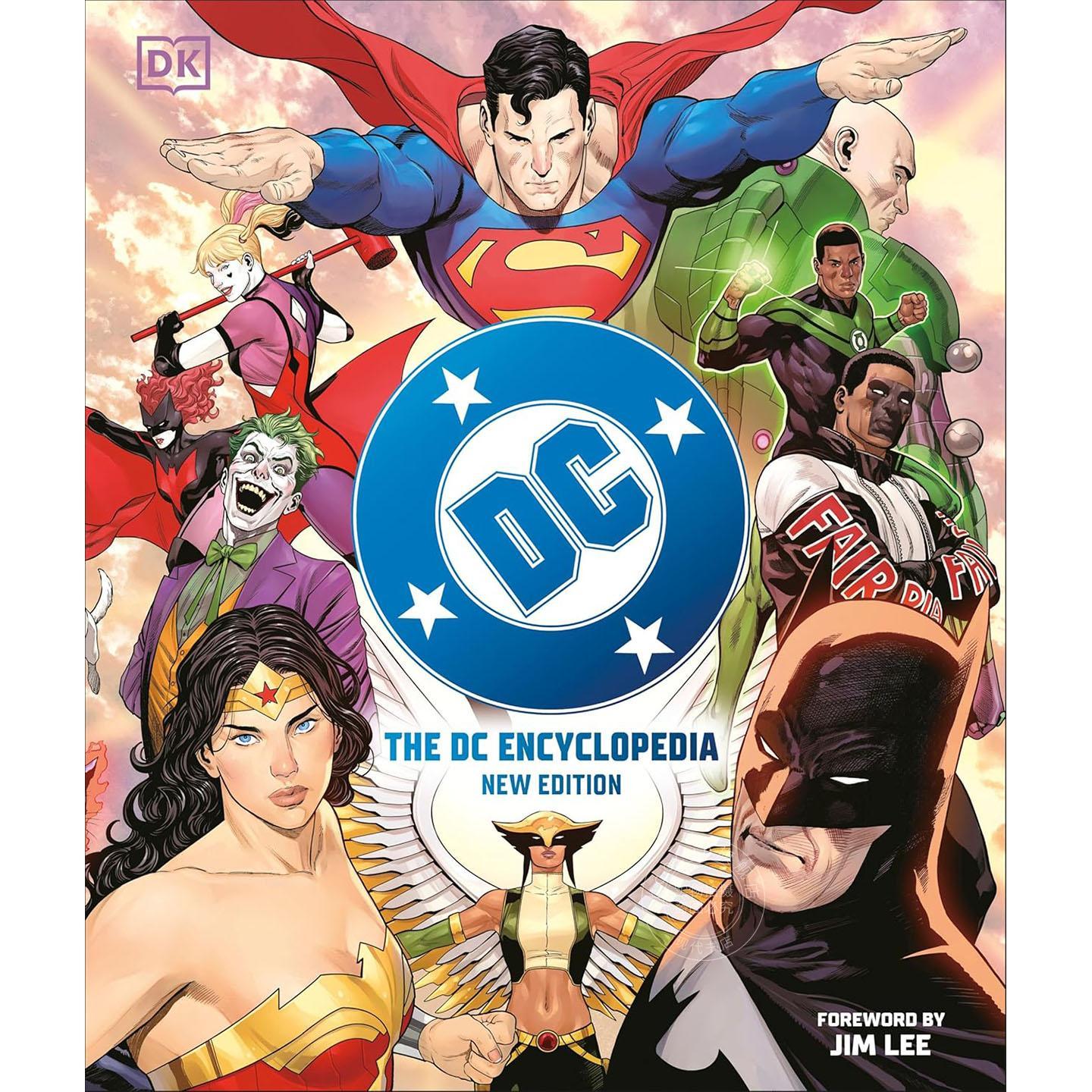 DC漫画百科全书 新版 DK出版社 蝙蝠侠小丑超人神奇女侠 英文原版 DC Encyclopedia New Edition 精装