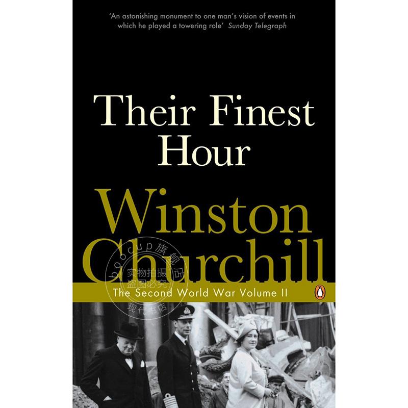 现货 第二次世界大战回忆录卷2 英文原版 Their Finest Hour : The Second World War 平装