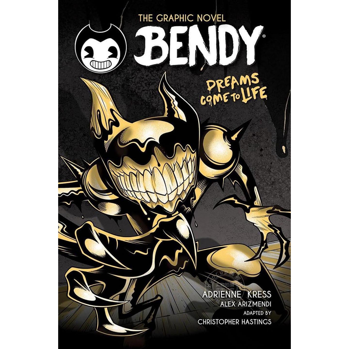 现货 班迪与墨水机器:梦想成真 漫画小说卷1 英文原版 Dreams Come to Life Bendy Graphic Novel #1