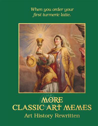 现货 更多经典艺术表情包:改写艺术史 Ellie Ross 英文原版 More Classic Art Memes: Art History Rewritten