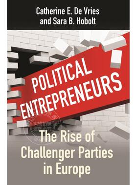 预售 Political Entrepreneurs政治企业家：欧洲挑战者政党的崛起