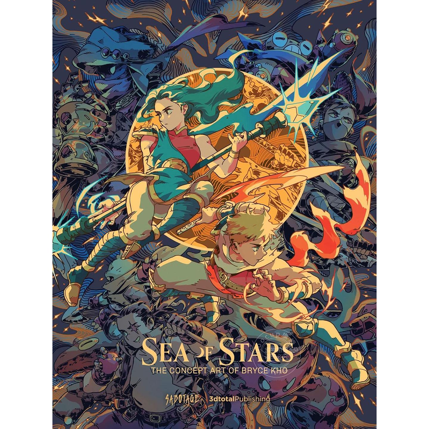 星之海：概念艺术设定集 卷1 游戏原画集 布莱斯·科 Bryce Kho 英文原版 Sea of Stars: The Concept Art of Bryce Kho 精装