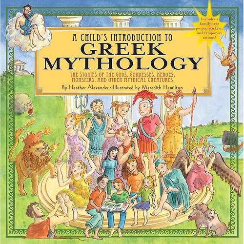 儿童希腊神话入门 儿童绘本启蒙故事书 英文原版 A Child's Introduction to Greek Mythology 6-9岁