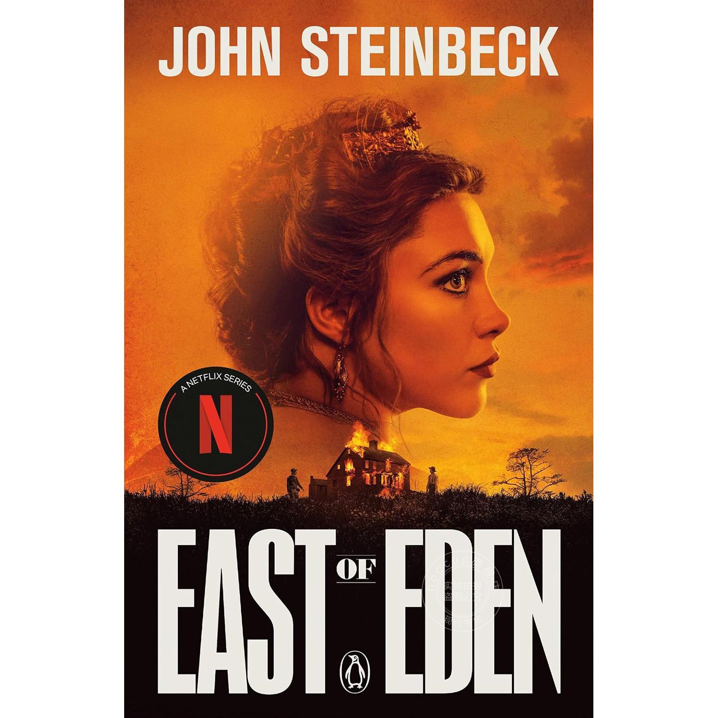 现货 伊甸之东 Netflix网飞联动版 约翰·斯坦贝克 John Steinbeck 平装 英文原版 East of Eden Netflix Tie-In