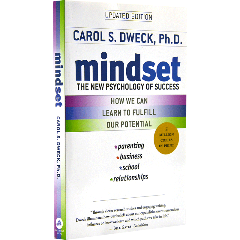 现货 思维模式:终身成长 全新的成功心理学 英文原版 Mindset The New Psychology of Success 比尔盖茨书单推荐