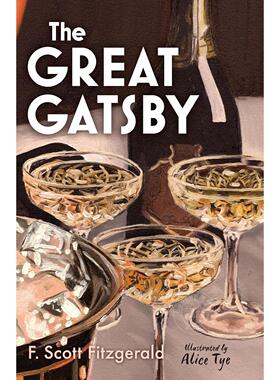 现货 了不起的盖茨比 插画版 菲兹杰拉德 Scott Fitzgerald 英文原版 The Great Gatsby: Illustrated Edition