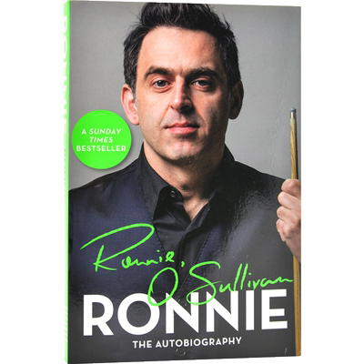现货 罗尼·奥沙利文自传 斯诺克选手 英文原版 The Autobiography of Ronnie O'Sullivan