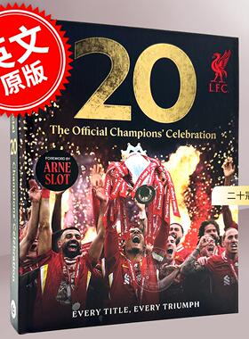 预售 二十冠 利物浦足球俱乐部官方冠军庆典 萨拉赫 英文原版 20: The Official Champions’Celebration from Liverpool Football