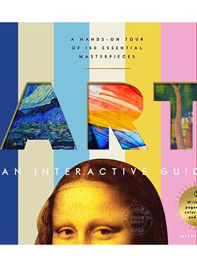 艺术：互动指南 儿童艺术启蒙互动书 英文原版 Art: An Interactive Guide 7-12岁