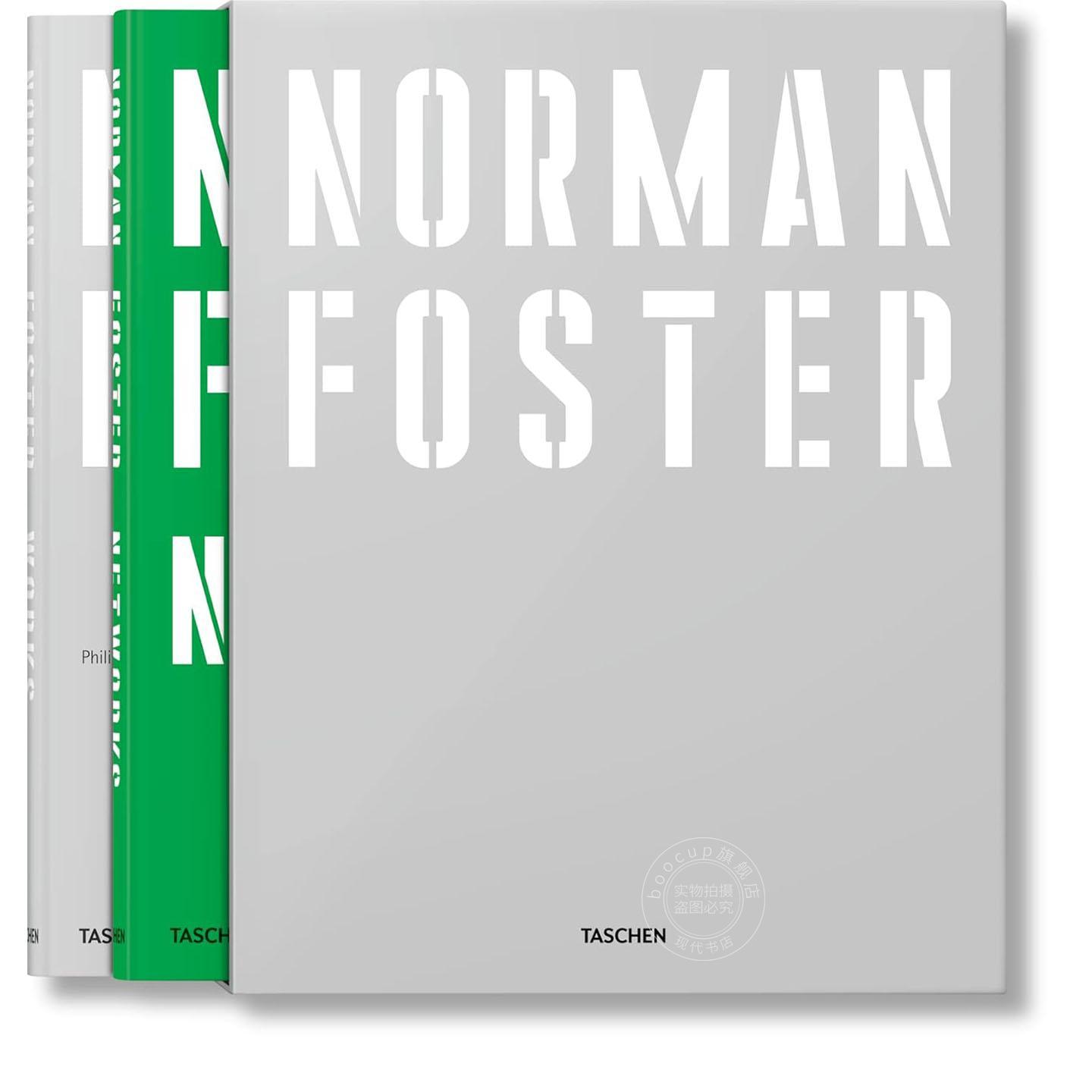 诺曼?福斯特作品集 建筑设计图鉴 TASCHEN出版社 英文原版 Norman Foster Extra Large 精装