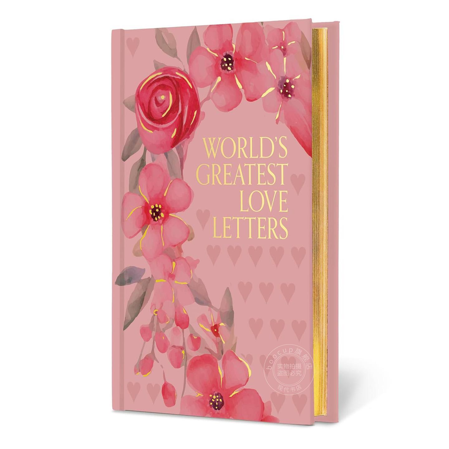 世间美丽的情书集 Signature刷边版 精装 英文原版 World's Greatest Love Letters Signature Gilded Editions