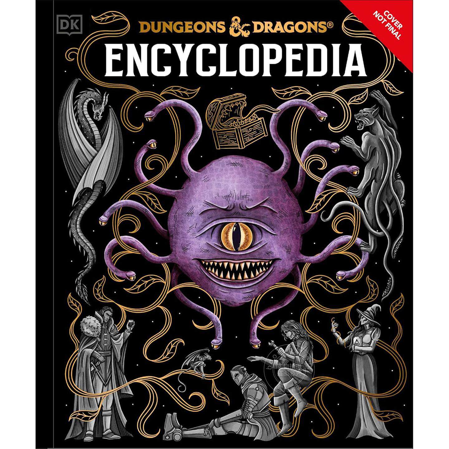预售 龙与地下城百科全书 DK出版社 D&D 英文原版 Dungeons & Dragons Encyclopedia
