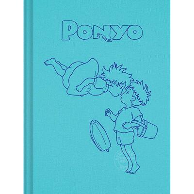 预售 吉卜力工作室 崖上的波妞 周边文创笔记本 英文原版 Studio Ghibli Ponyo Notebook