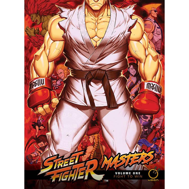 街头霸王大师第1卷：为胜利而战 英文原版漫画 Street Fighter Masters Volume 1: Fight to Win